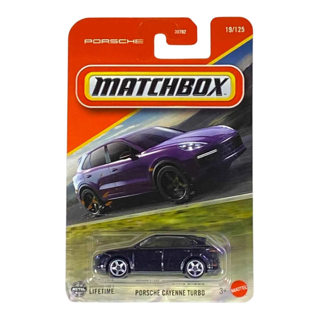 Matchbox Porsche Cayenne Turbo - 2025 Matchbox Series 19/125 Hover Image