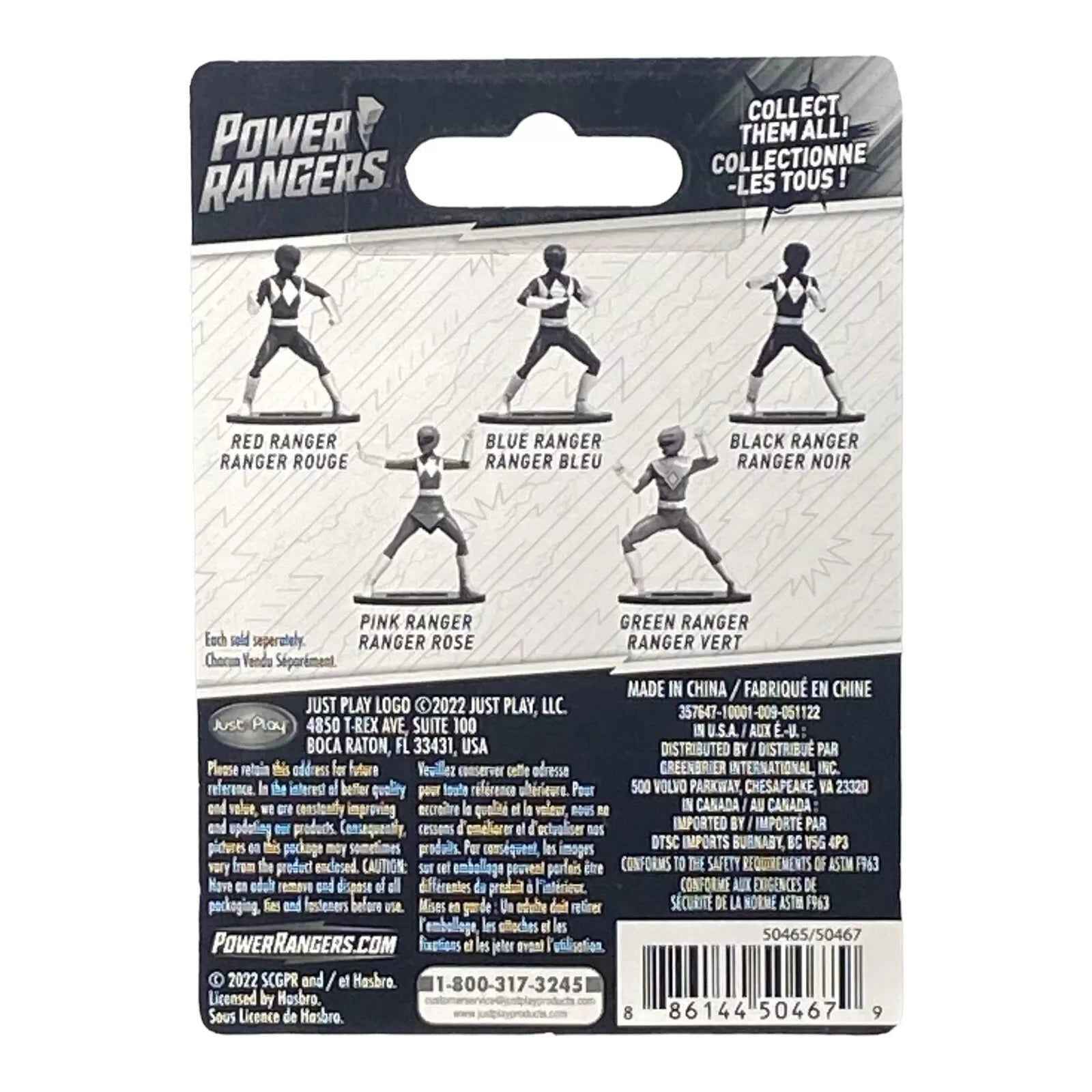 Blue Ranger - Power Rangers Micro Figure - Collectible Toy – Collectors ...