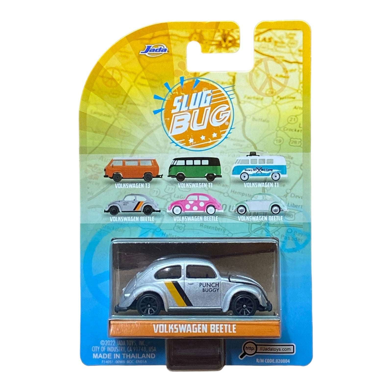 Jada Toys Volkswagen Beetle - Slug Bug / Punch Buggy Collection - Collectors World Toys