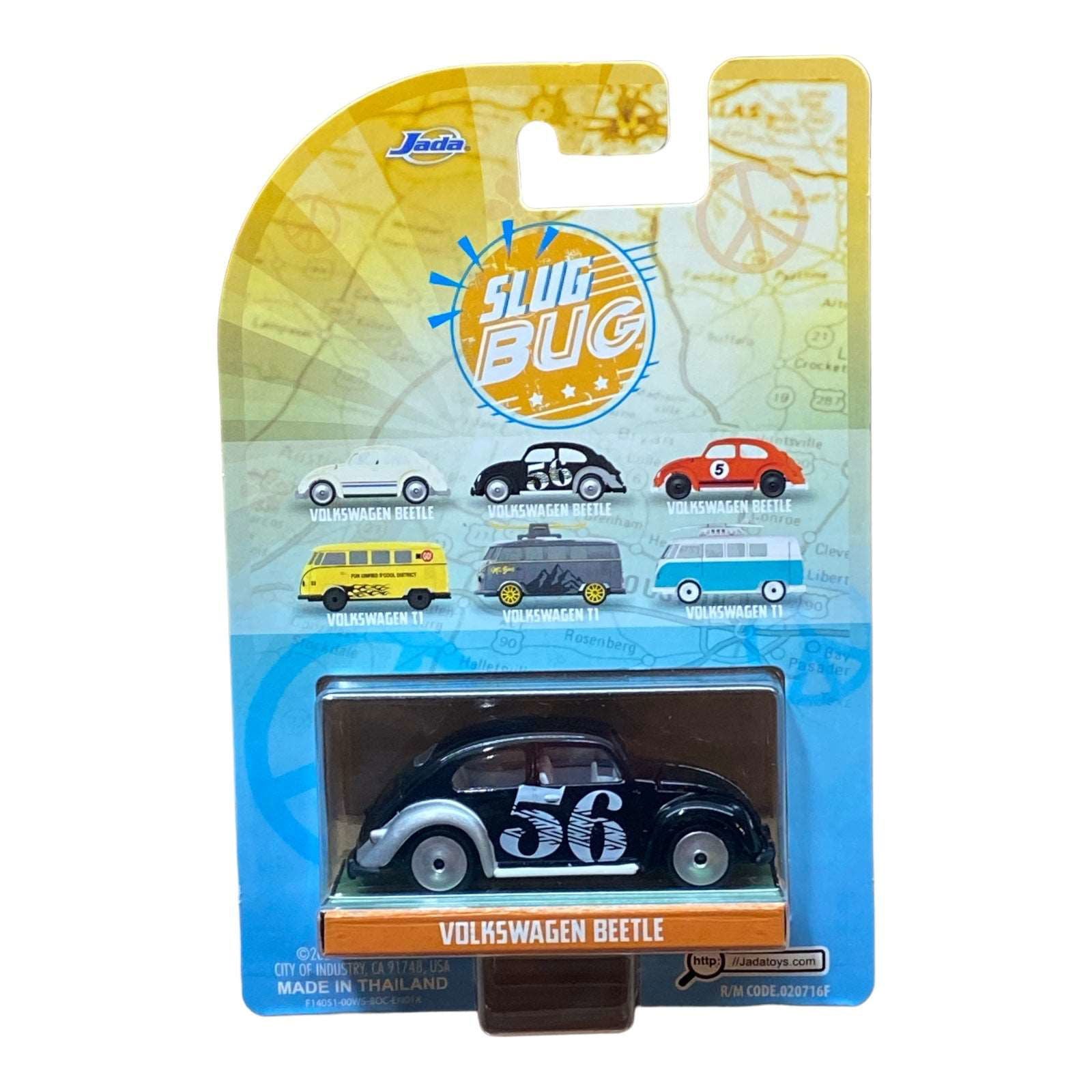 Jada Toys Volkswagen Beetle - Slug Bug / Punch Buggy Collection - Collectors World Toys