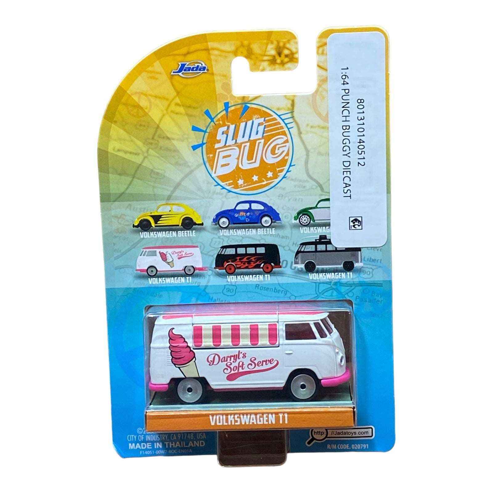 Jada Toys Volkswagen T1 - Slug Bug / Punch Buggy Collection Secondary image