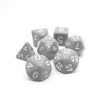 Quietus - 7 Piece DnD Dice Set | Acrylic RPG Gaming Dice - Collectors World Toys
