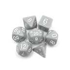 Quietus - 7 Piece DnD Dice Set | Acrylic RPG Gaming Dice - Collectors World Toys