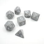 Quietus - 7 Piece DnD Dice Set | Acrylic RPG Gaming Dice - Collectors World Toys