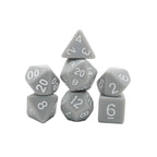 Quietus - 7 Piece DnD Dice Set | Acrylic RPG Gaming Dice - Collectors World Toys