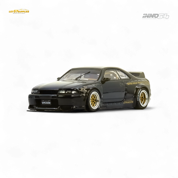 (Pre-Order) inno64 PANDEM GT-R (BCNR33) - Black 1:64