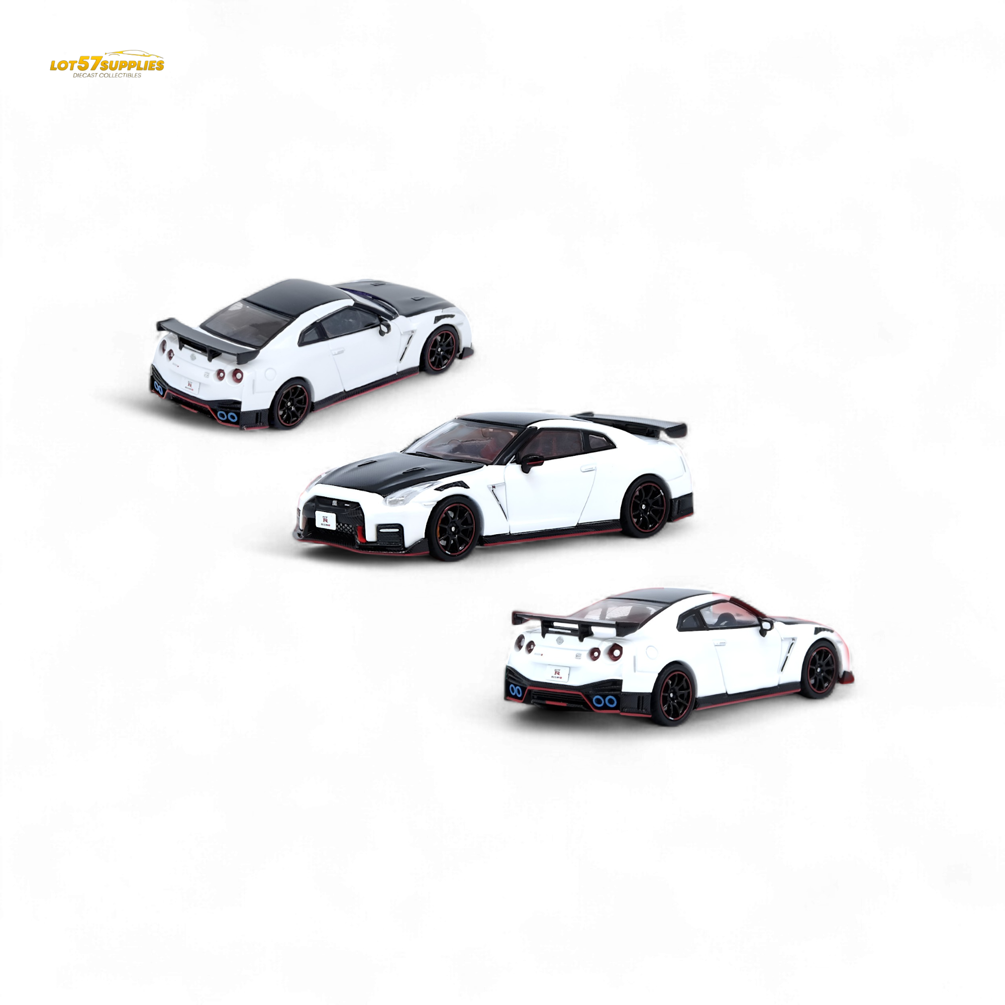 Inno64 NISSAN GT-R (R35) NISMO White 1:64 Main image