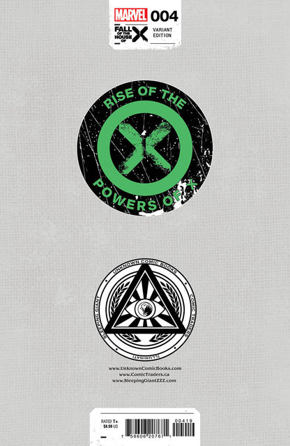 Rise Of The Powers Of X #4 Unknown Comics Kaare Andrews Exclusive Var [Fhx] (04/24/2024) - Collectors World Toys