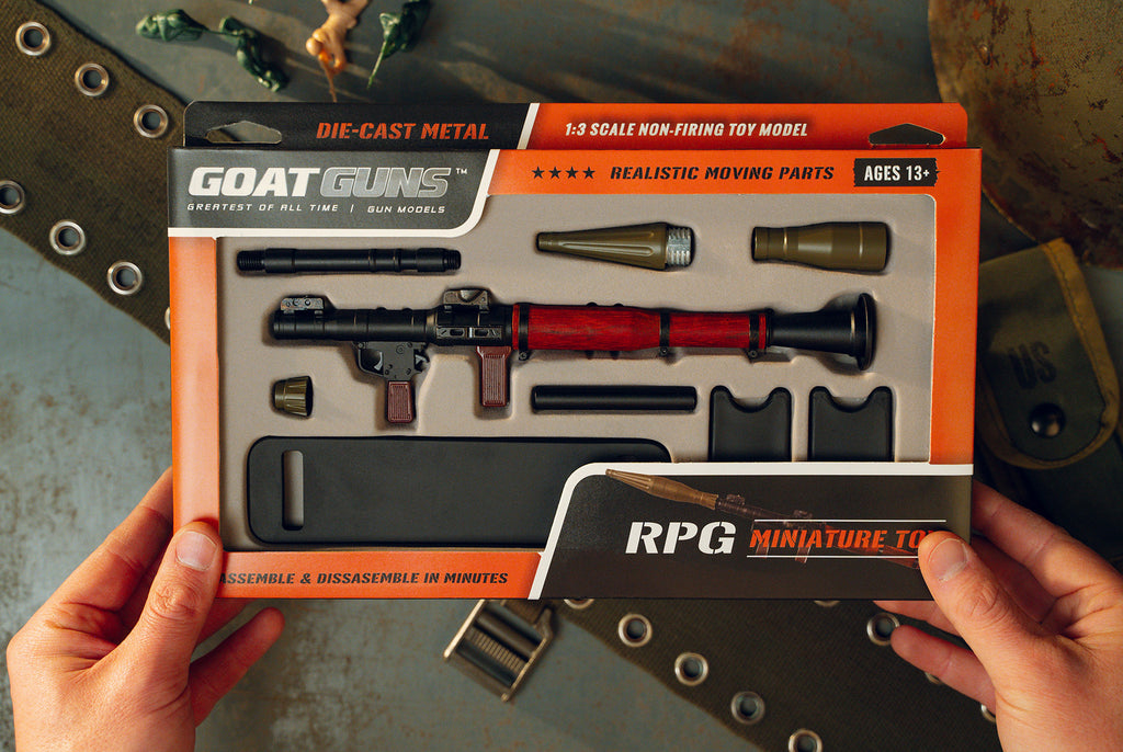 1/3 Scale Die Cast RPG Model, Black