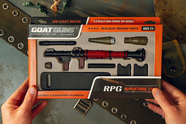 1/3 Scale Die Cast RPG Model, Black