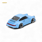 Fast Speed FS Rauh-Welt RWB964 Wide-Body Duck Wing - Sky Blue 1:64