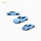 Fast Speed FS Rauh-Welt RWB964 Wide-Body Duck Wing - Sky Blue 1:64