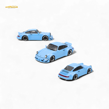 Fast Speed FS Rauh-Welt RWB964 Wide-Body Duck Wing - Sky Blue 1:64