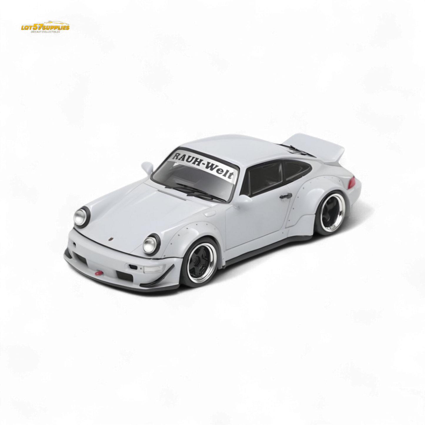 Fast Speed FS Rauh-Welt RWB964 Wide-Body Duck Wing - Grey 1:64