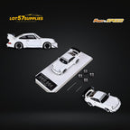 Fast Speed Porsche 964 RWB Widebody DREAMCATCHER GT Version Rear Wing in White 1:64