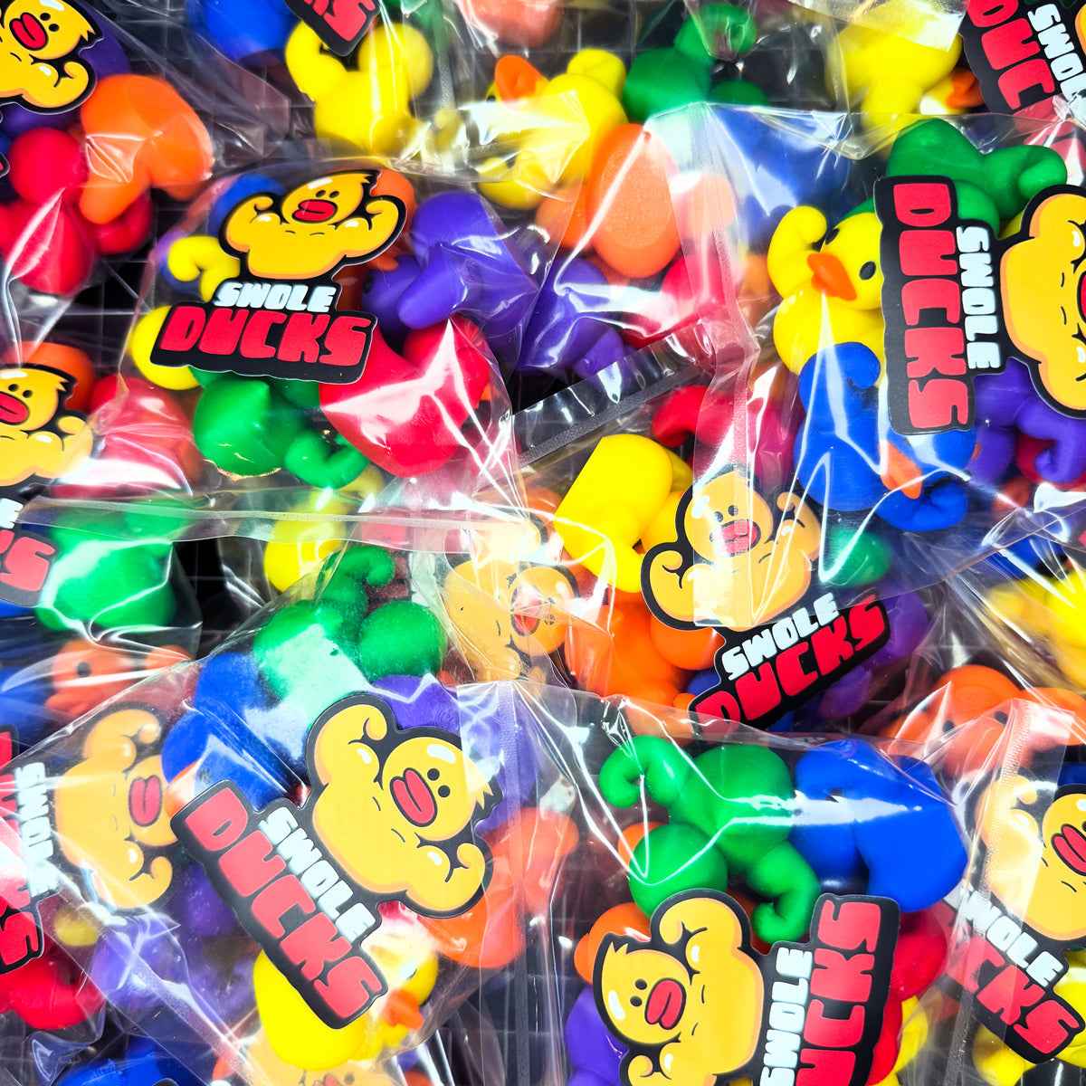Rainbow Mini Swole Duck Quack Pack Main image