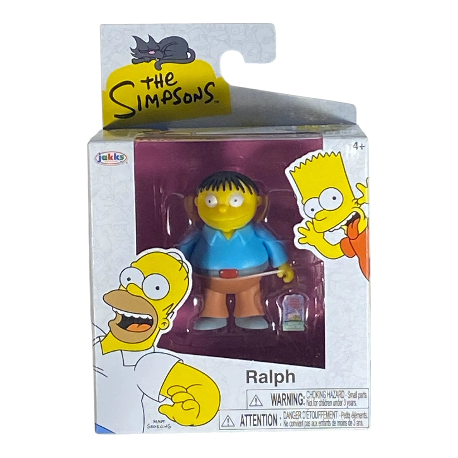 The Simpsons Ralph with Valentine Card Action Figure 2.5 Inches Action Figure Main image
