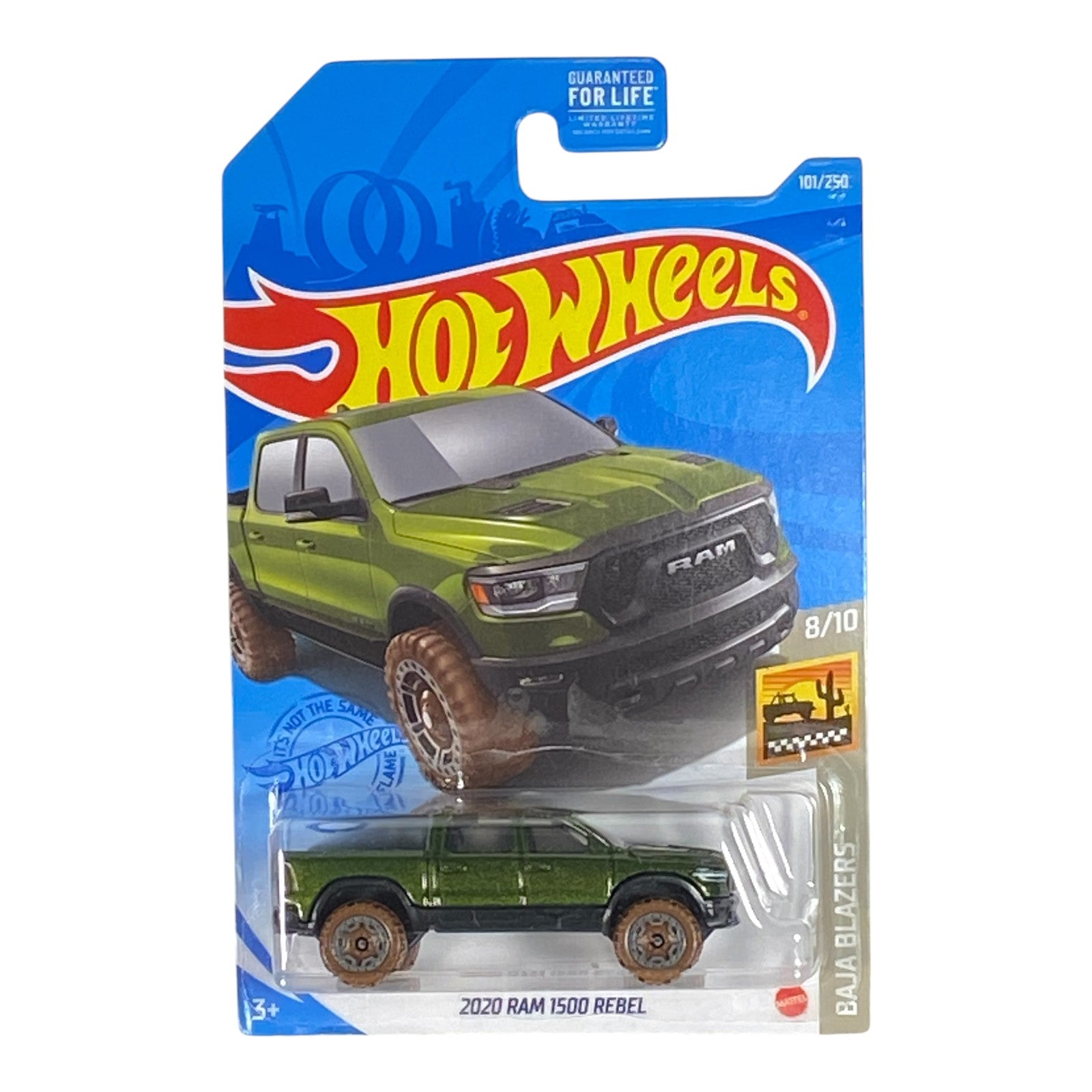 Hot Wheels 2020 Ram 1500 Rebel - Baja Blazers Series 8/10