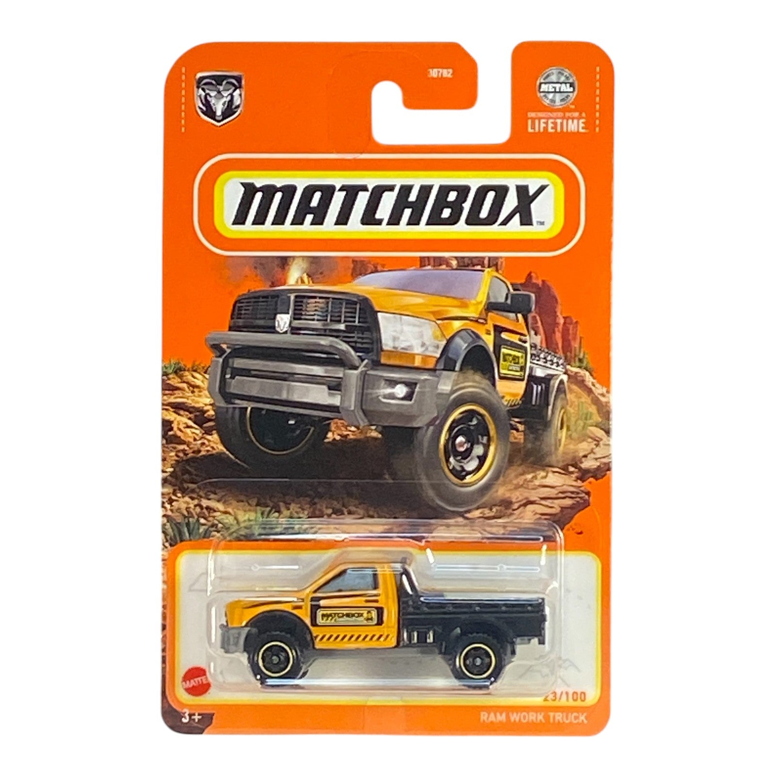 Matchbox Ram Work Truck - Matchbox Series 23/100