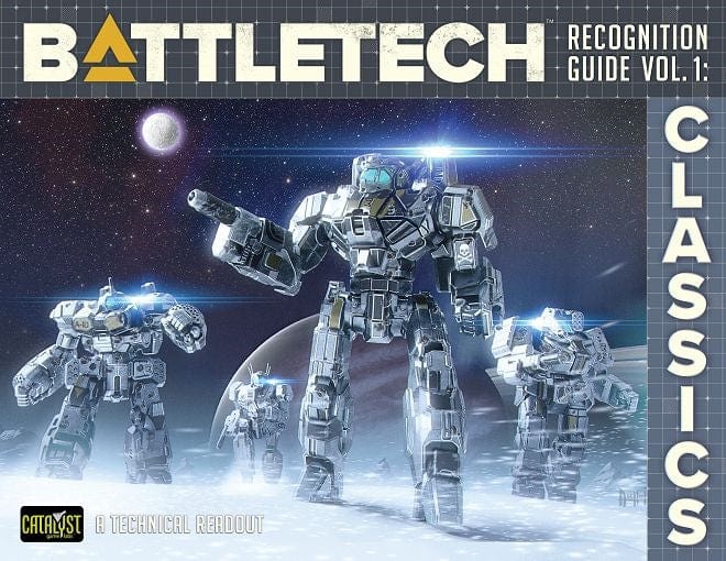 Battletech Recognition Guide Volume 1: Classics - Collectors World Toys