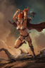 Invincible Red Sonja #2 Unknown Comics Elsa Kroese Exclusive Virgin Var (06/02/2021) - Collectors World Toys