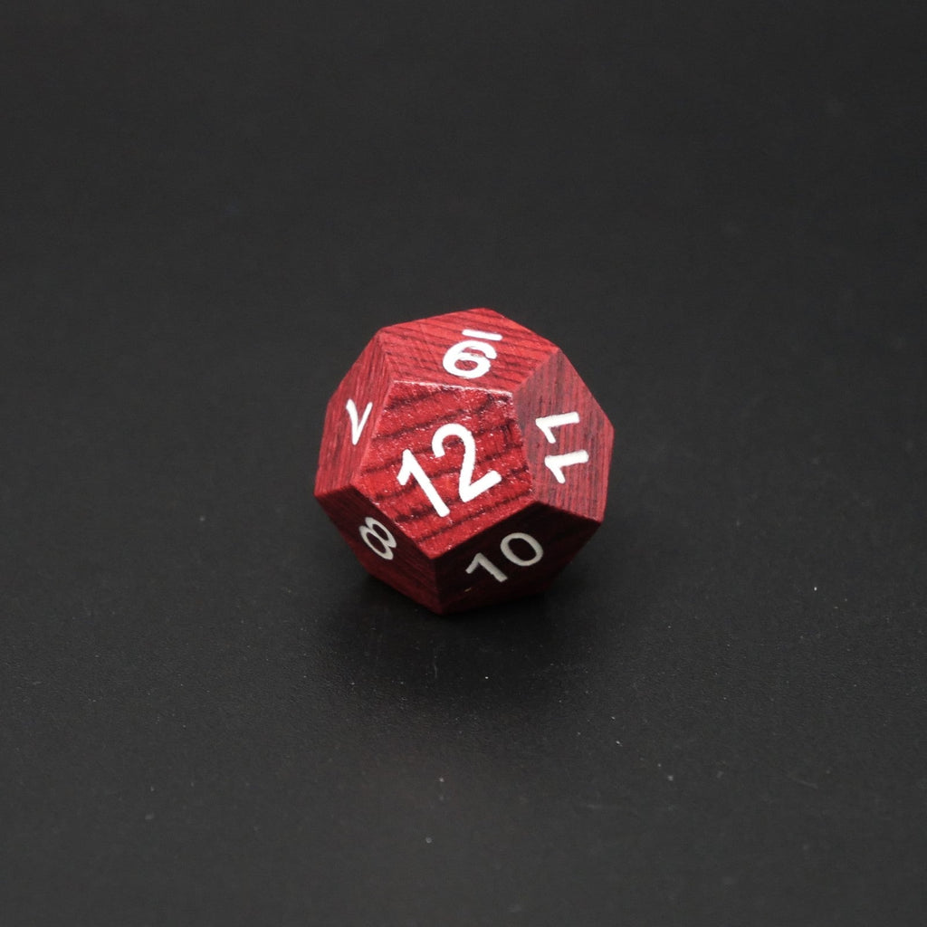 Redwood Forest - 7 Piece DnD Dice Set | Wood RPG Gaming Dice - Collectors World Toys