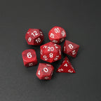 Redwood Forest - 7 Piece DnD Dice Set | Wood RPG Gaming Dice - Collectors World Toys