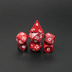 Redwood Forest - 7 Piece DnD Dice Set | Wood RPG Gaming Dice - Collectors World Toys