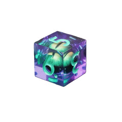 1d6 Moving Eye Sharp Edge DnD Dice | Acrylic RPG Gaming Dice - Collectors World Toys