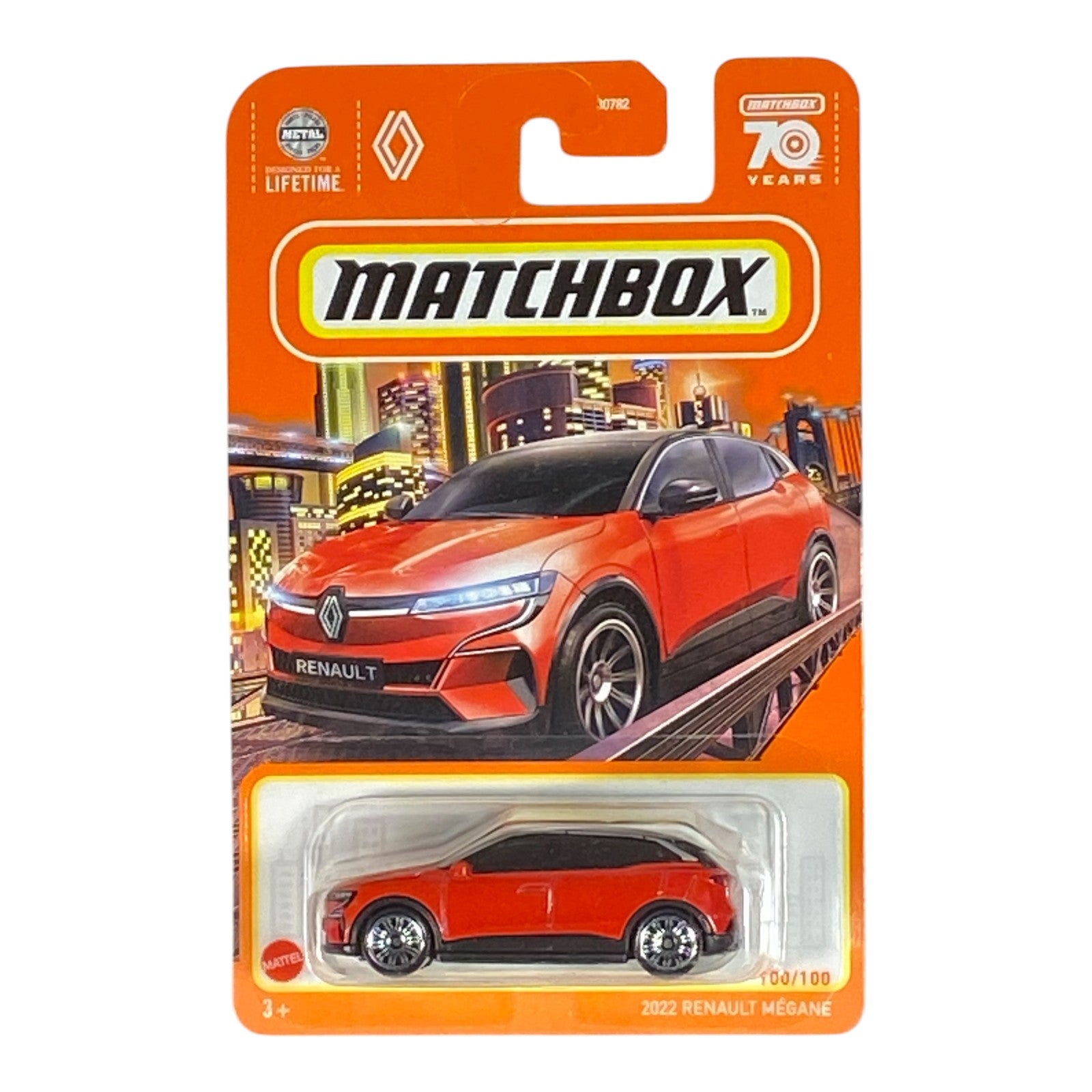 Matchbox 2022 Renault Megane - 70 Years Series 100/100 Main image