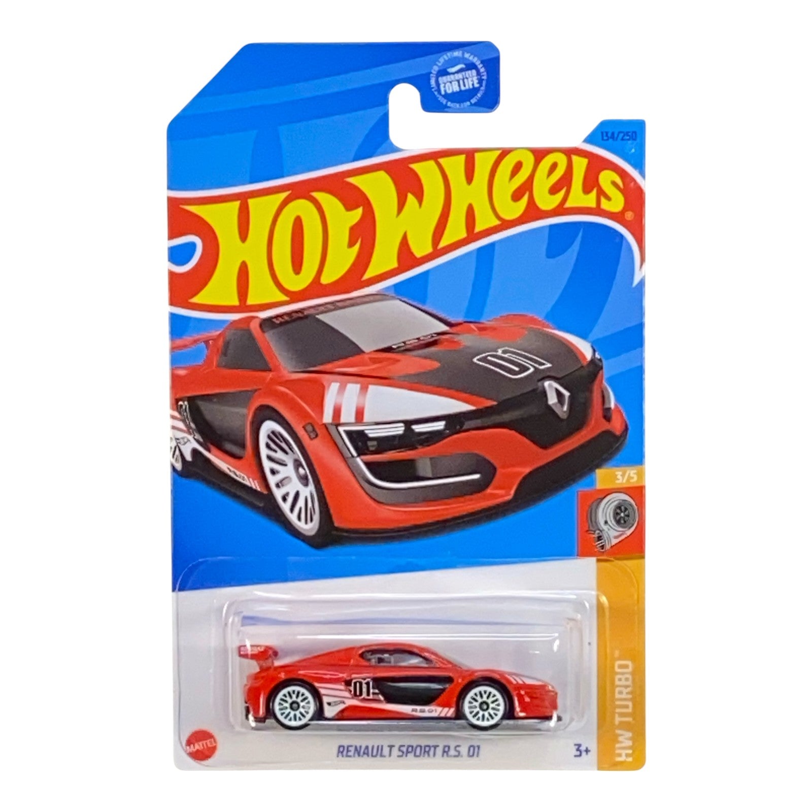 Hot Wheels Renault Sport R.S. 01 - Turbo Series 3/5