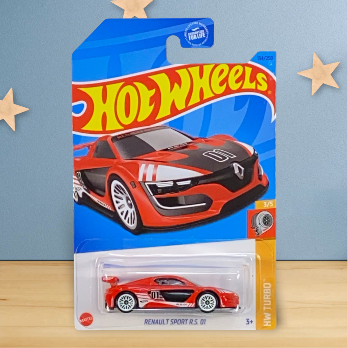 Hot Wheels Renault Sport R.S. 01 - Turbo Series 3/5