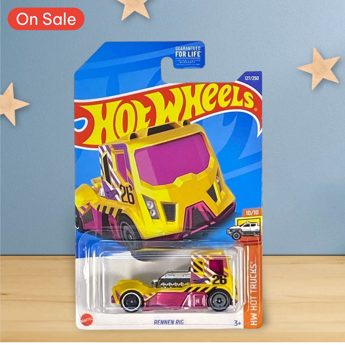 Hot Wheels Rennen Rig - Hot Trucks Series 10/10