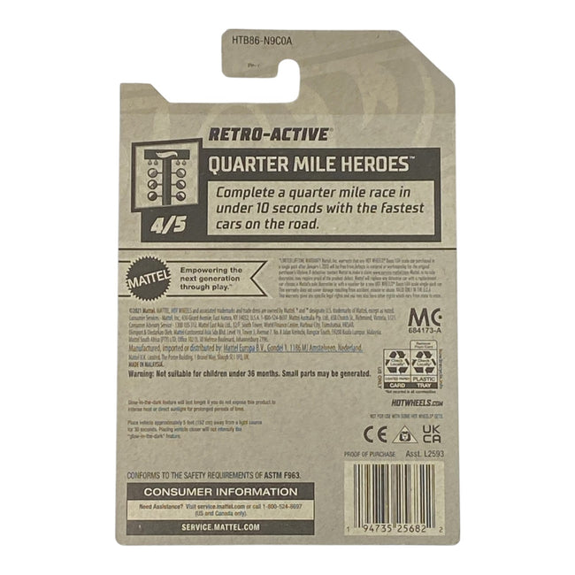 Hot Wheels Retro-Active - Quarter Mile Heroes Series 4/5 Main Image