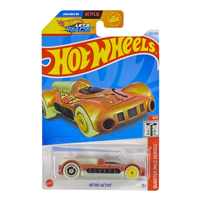 Hot Wheels Retro-Active - Quarter Mile Heroes Series 4/5 - Hover Image