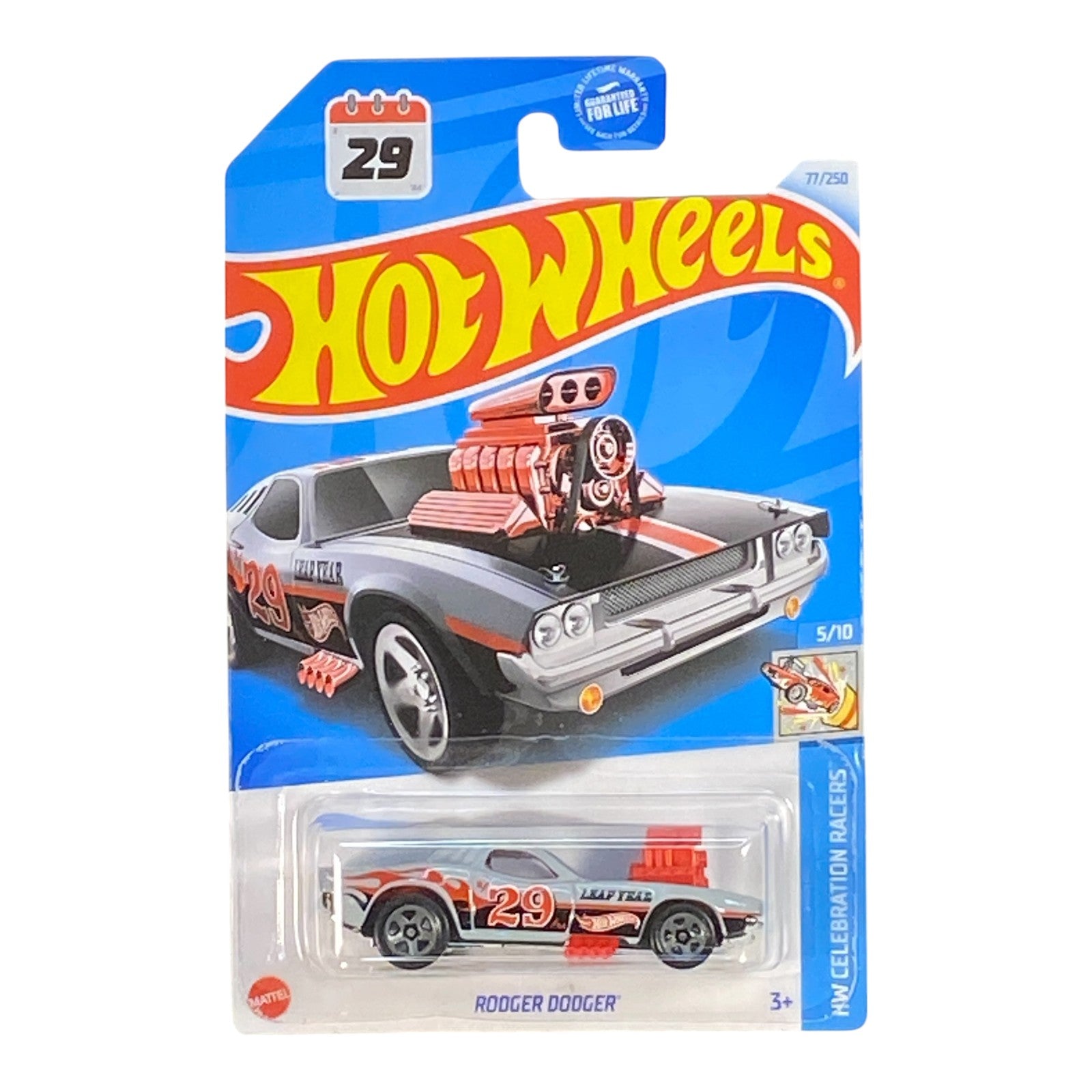 Hot Wheels Rodger Dodger - Leap Year Edition - Celebration Racers Series 5/10