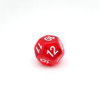 Ruby Ingots - 7 Piece DnD Dice Set | Acrylic RPG Gaming Dice - Collectors World Toys