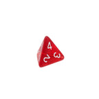 Ruby Ingots - 7 Piece DnD Dice Set | Acrylic RPG Gaming Dice - Collectors World Toys