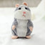 Learn To Imitate Talking Little Hamster Animal Plush Funny Toy Talking Nod Hamster Doll Soothing Crying Baby Toy Kids Gift