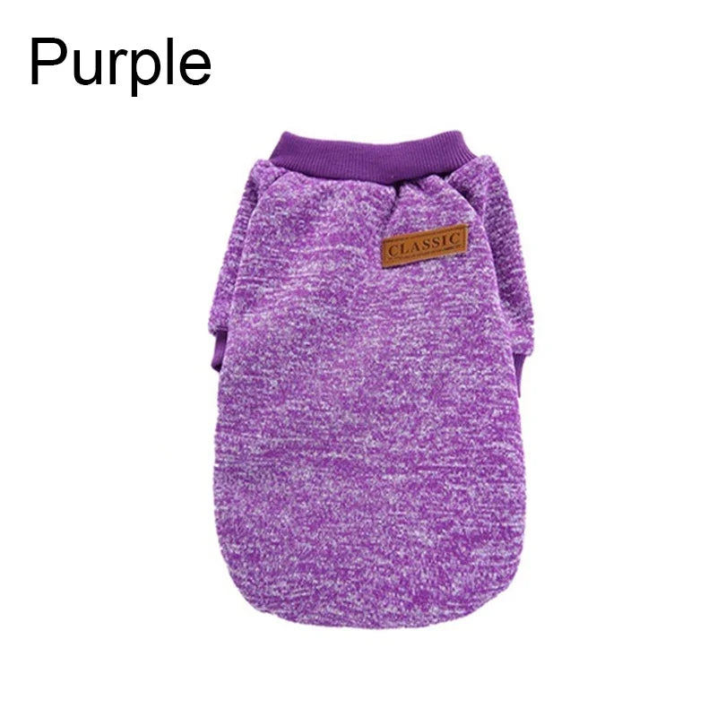 Cozy Fleece Winter Clothes for Small Dog Breeds