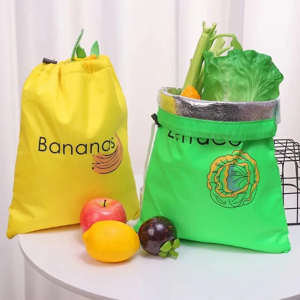 Banana & Lettuce Storage Bag – Fresh-Keeping Bag for Fruits & Vegetables, Prevents Odor Up to 2 Weeks