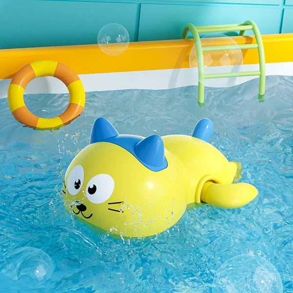 Baby Bath Toys – Swimming Clockwork Dolls & Animals, Fun Water Play for Kids’ Bathtub, Shower, and Bathroom