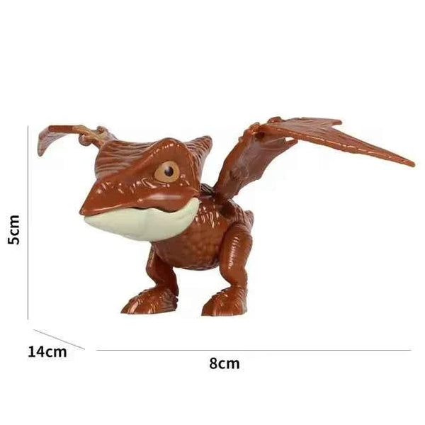 Jurassic Finger Dinosaur  Tyrannosaurus Model Toys for Kids Finger Biting Dinosaurs Movable Joints Dinosaur Toy for Boy Gift