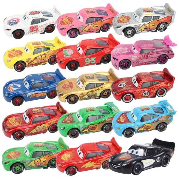 25 styles Lightning McQueen Disney Pixar Cars Toy 1:55 Metal Diecast Car Kids Toy Car