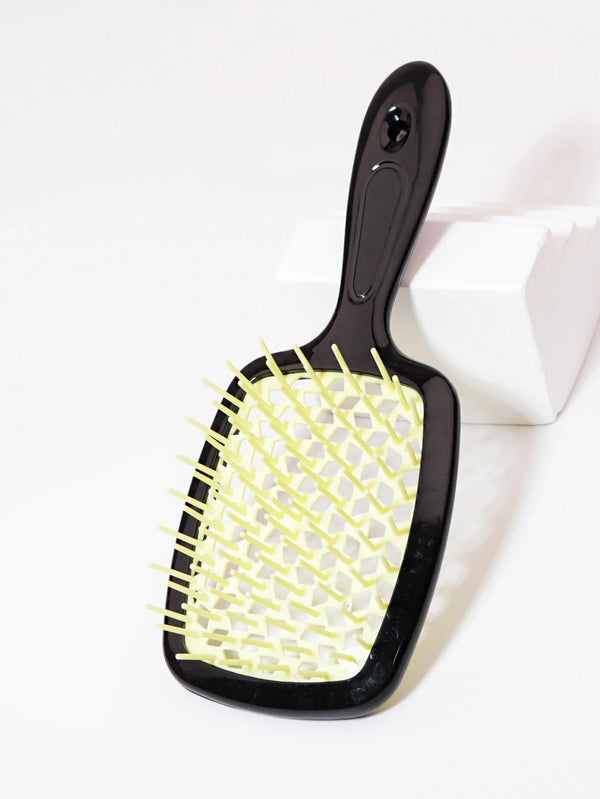 Tangled hair combed hair massage hairbrush hollowed out curly brush salon hairdresser hairdresser Special for real hair wigs