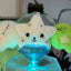 1PC Star Pendant Key Chain Doll Album Plush Pendant Doll School Bag Decoration Gifts