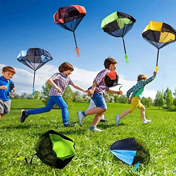 Parachute Toys for Kids Tangle Free Outdoor Flying Parachute Men Outside Toys Easter Basket Stuffers Idea Unique Boy Girl Gift
