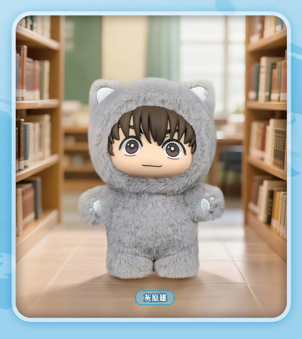 Jujutsu Kaisen 2 Cat Ear Plushie Series Blind Box Mystery Box Anime Figure Room Decoration Collection Kids Custom Gift