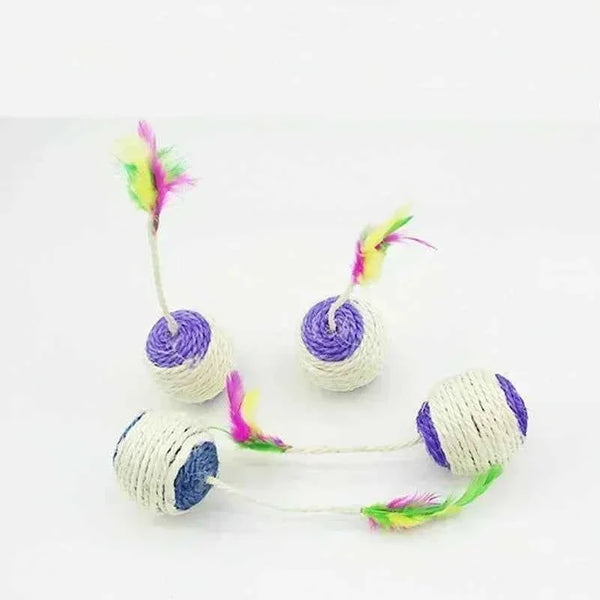 Durable Sisal Ball Cat Toy