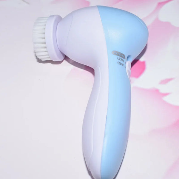 Electric Facial Cleaner 5 IN 1 Face Cleansing Brush Wash Machine Spa Skin Care Massager Blackhead Cleaning Facial Cleanser Tools